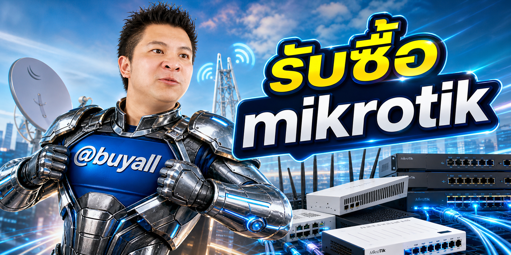 รับซื้อ Mikrotik โดยรับซื้อเซิร์ฟเวอร์.com