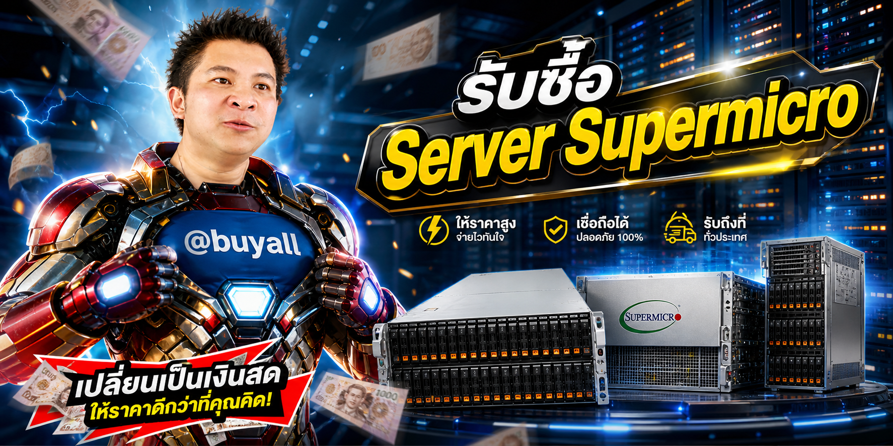 รับซื้อ Server Supermicro โดยรับซื้อเซิร์ฟเวอร์.com